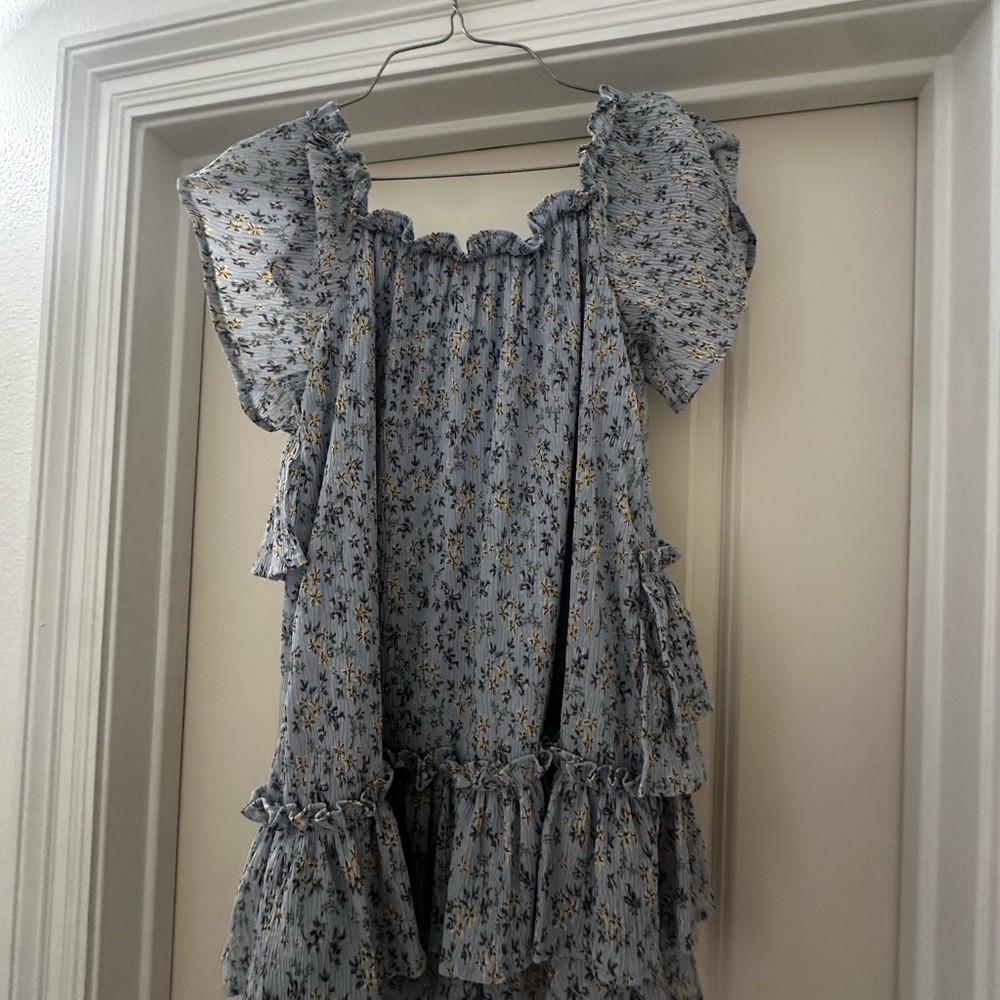 Floral Ruffle Dress - Picture 2 of 3